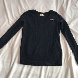 Navy blue Hollister sweater
